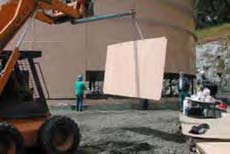 Instalarea succesiva a panourilor